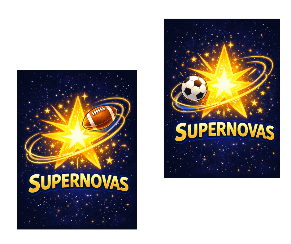 starlight mini sports league, supernovas, football, soccer